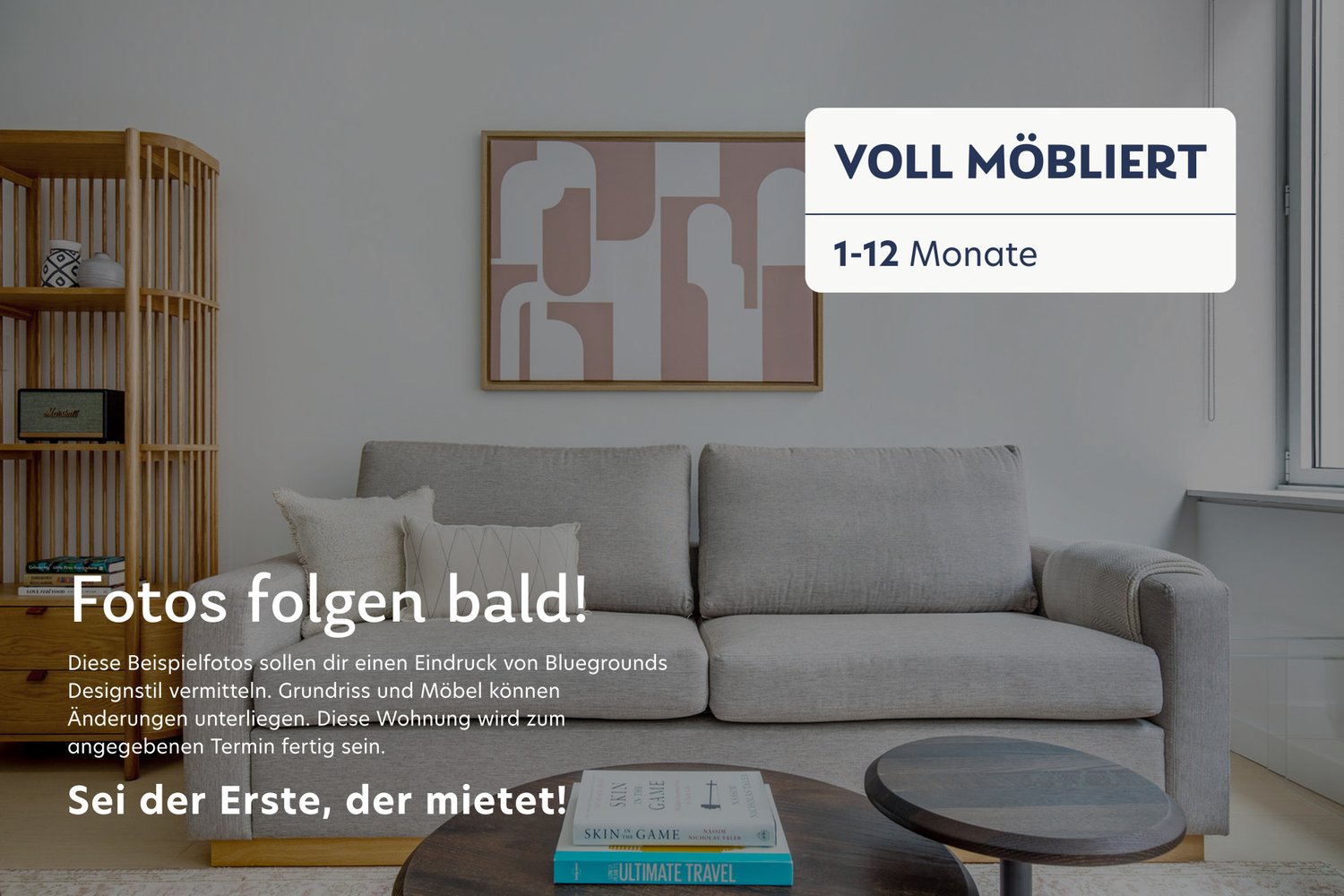 1 ½ rooms furnished flat