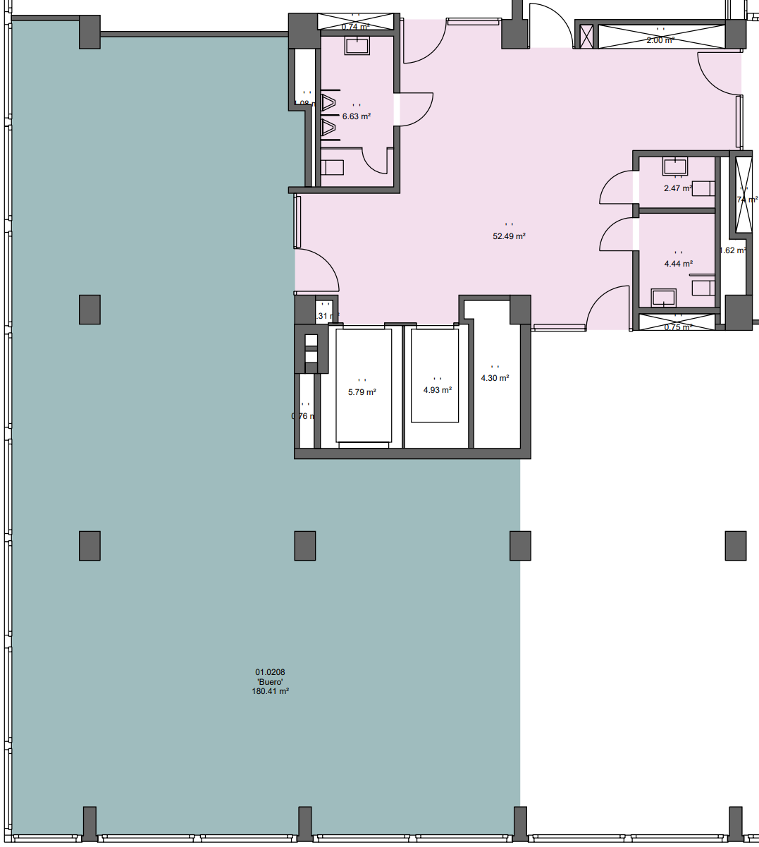 194m² office