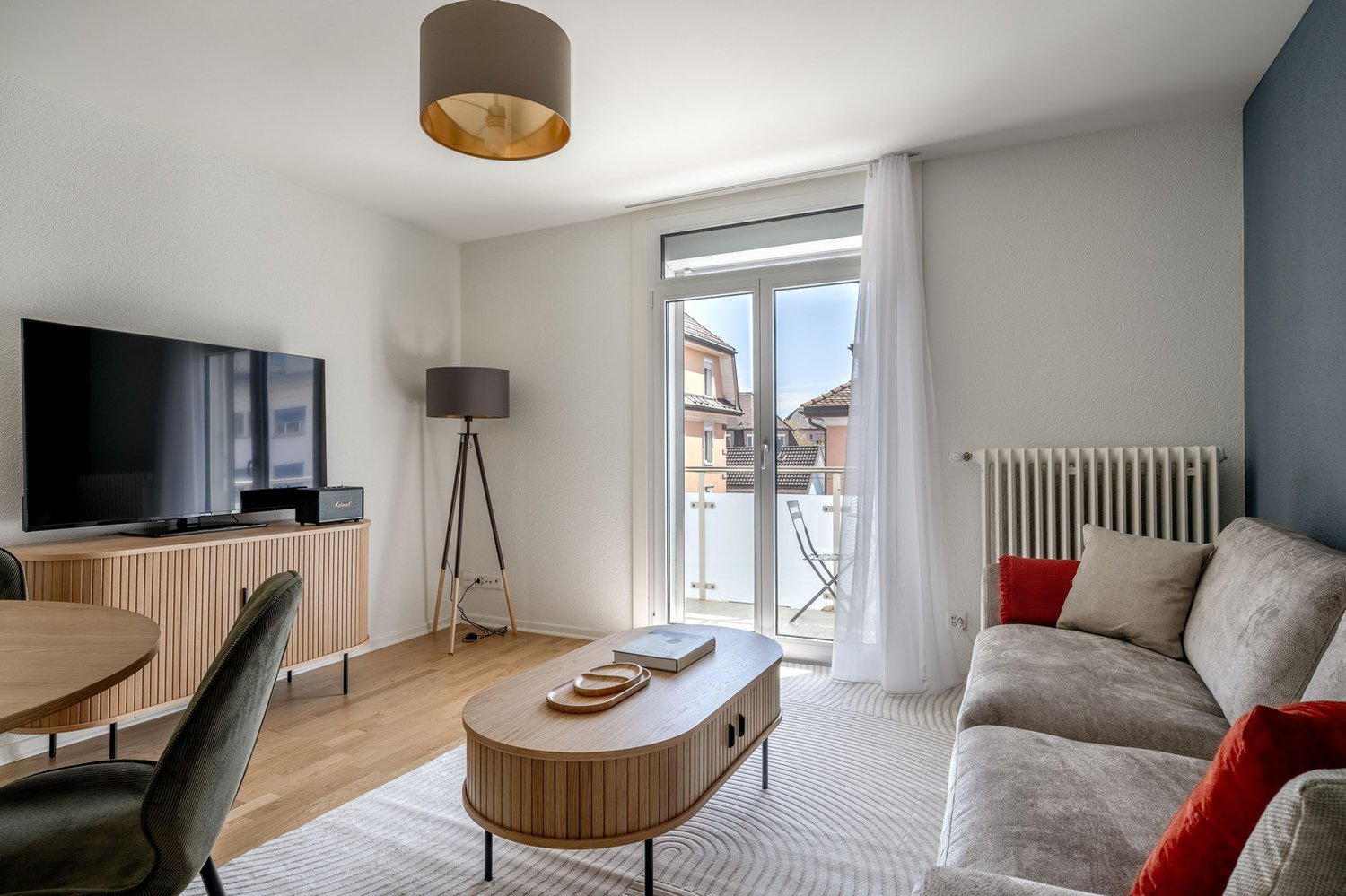 3 ½ rooms furnished flat