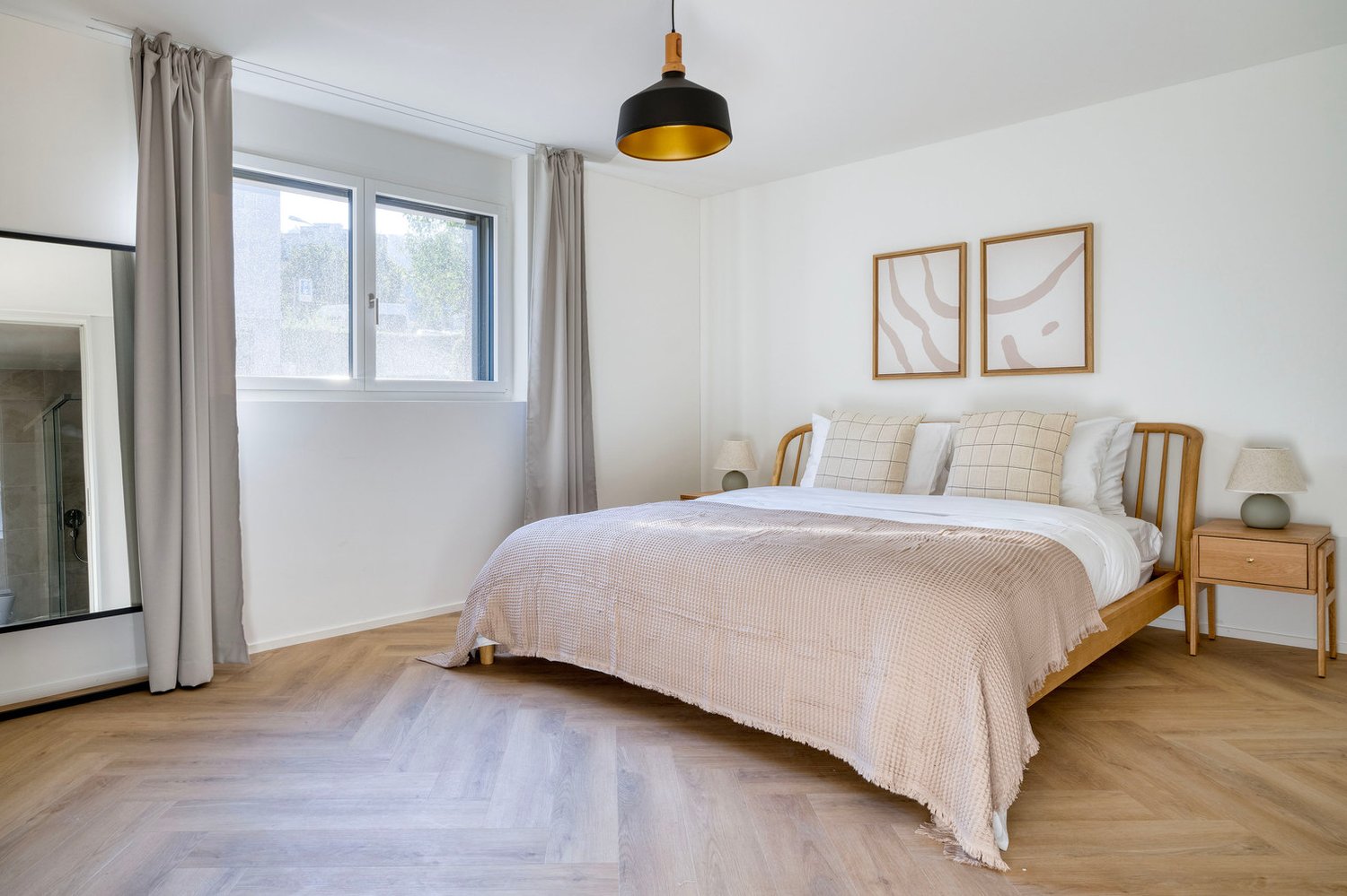 2 ½ rooms furnished flat