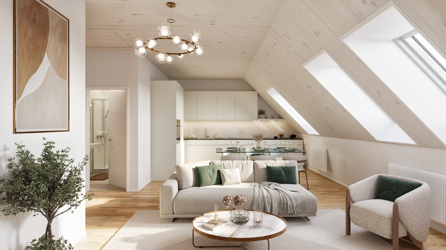 2 ½ rooms duplex