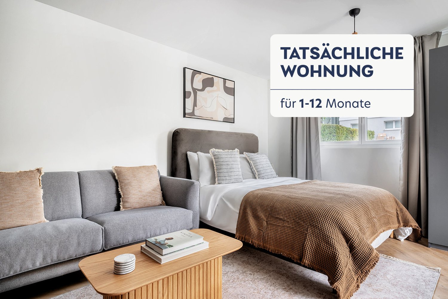 1 ½ rooms furnished flat