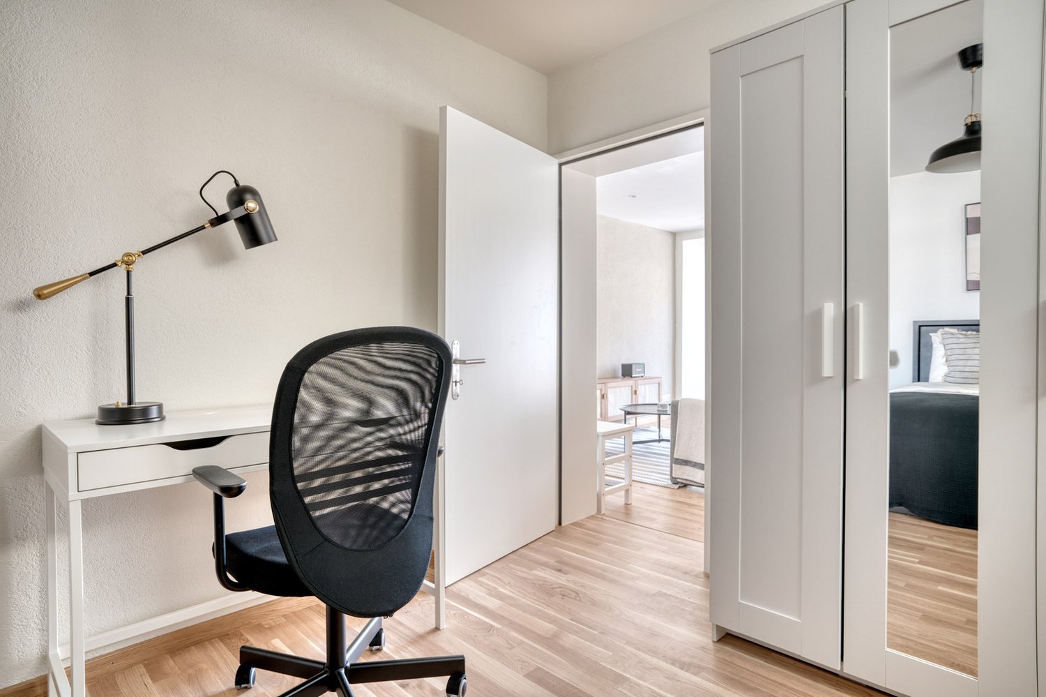 2 ½ pièces appartement meublé