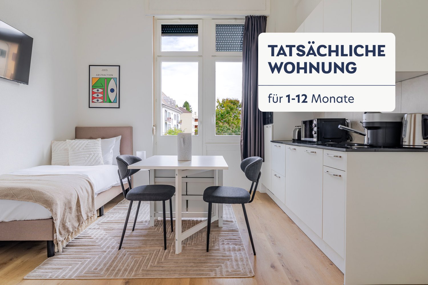 1 ½ rooms furnished flat