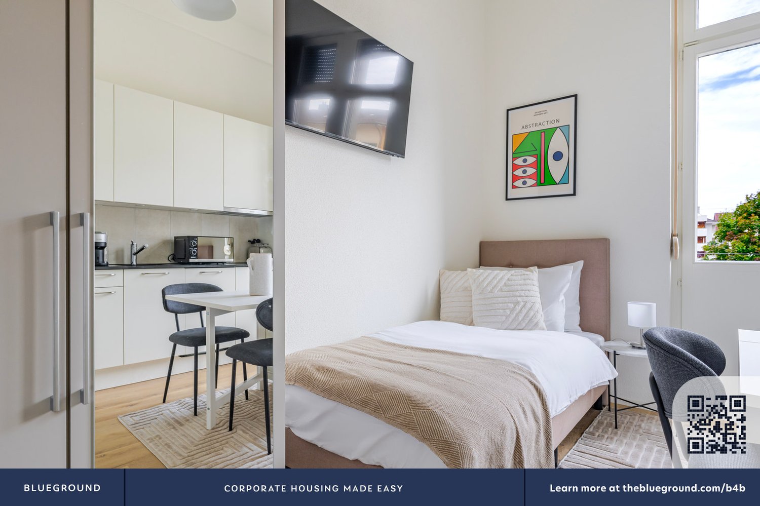 1 ½ rooms furnished flat