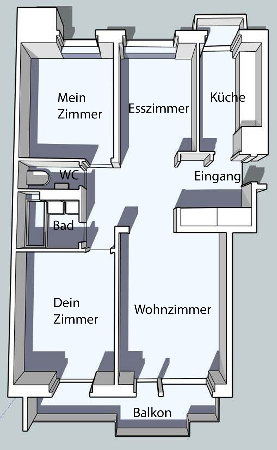 Room in a shared flat