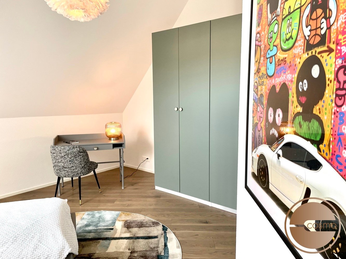 Appartement meublé de 3 ½ pièces