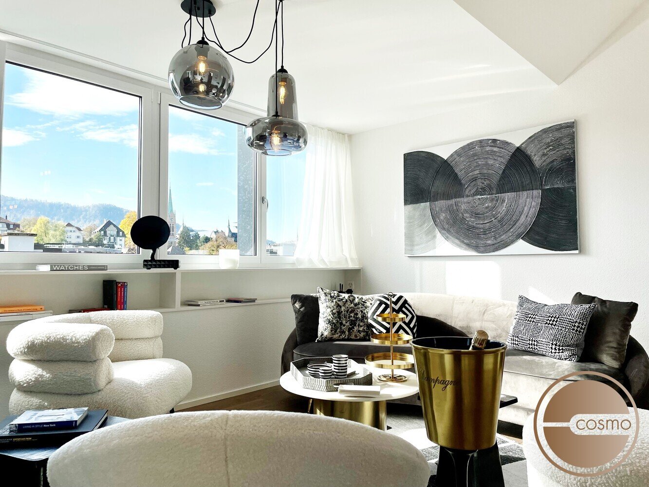 Appartement meublé de 3 ½ pièces