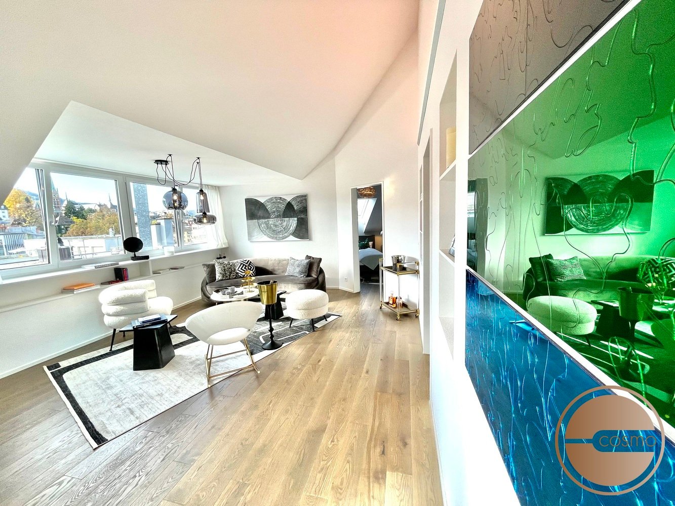 Appartement meublé de 3 ½ pièces