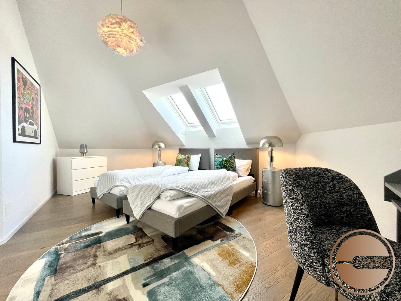 Appartement meublé de 3 ½ pièces