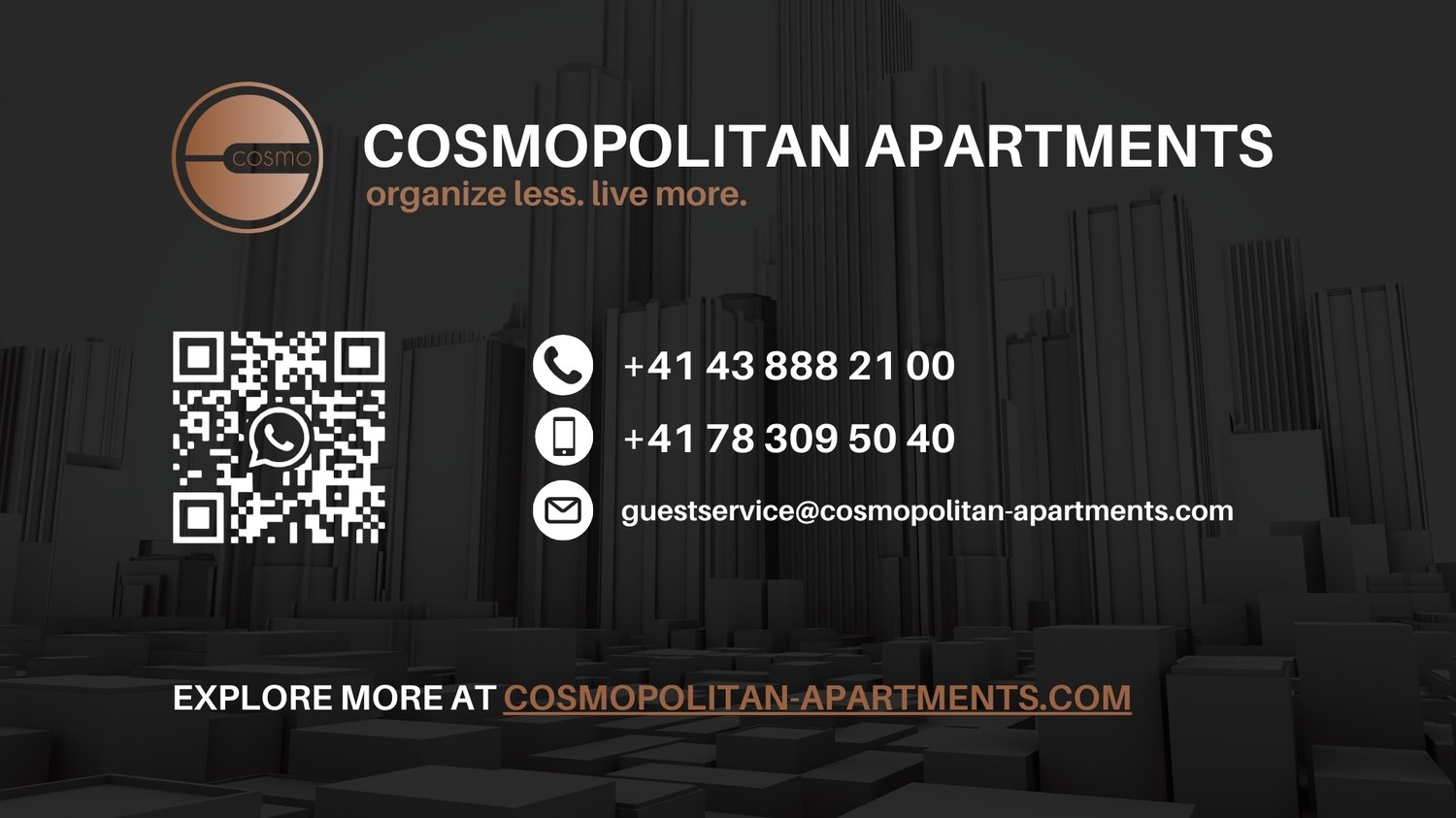 2 ½ rooms furnished flat