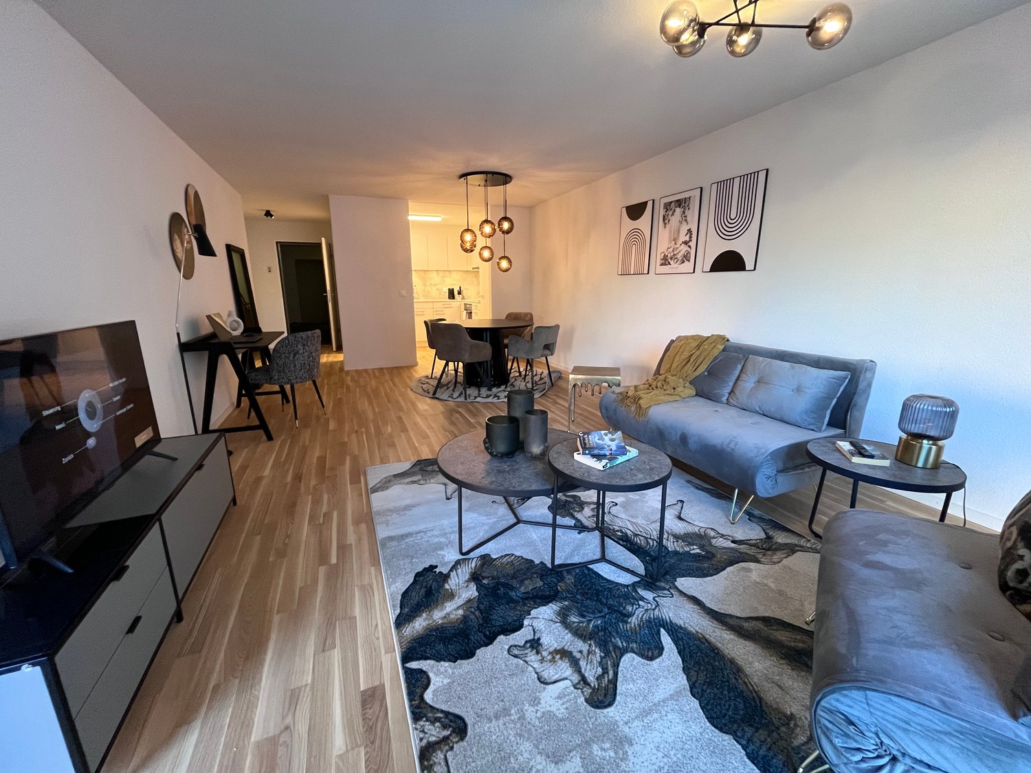 2 ½ rooms furnished flat
