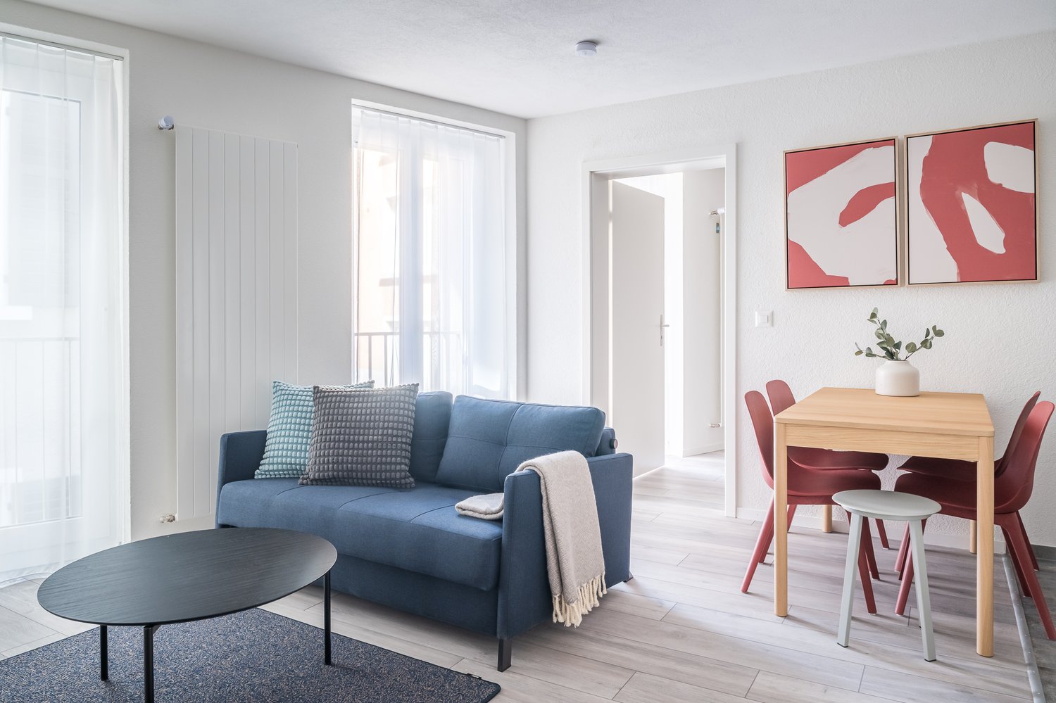 2 ½ rooms furnished flat
