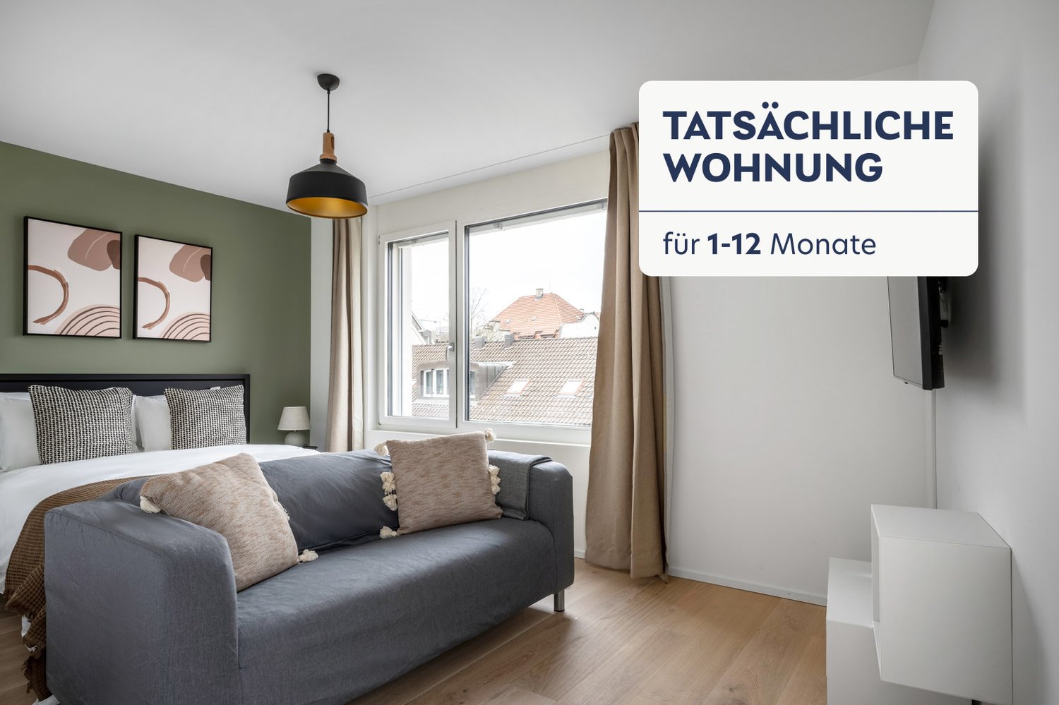 1 ½ rooms furnished flat
