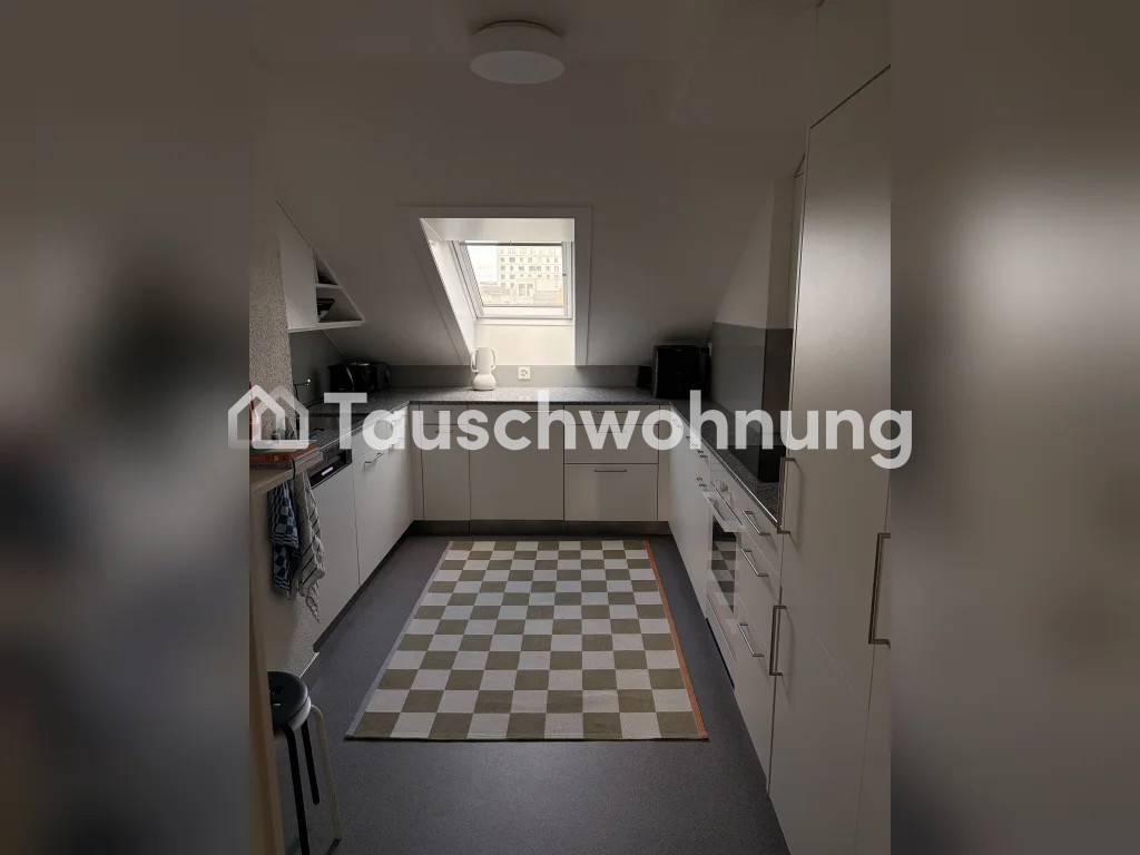 4 rooms attic flat