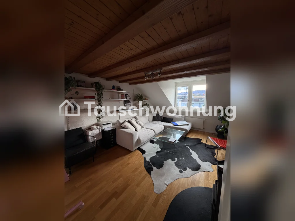 4 rooms attic flat
