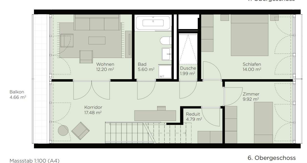Room in a shared flat
