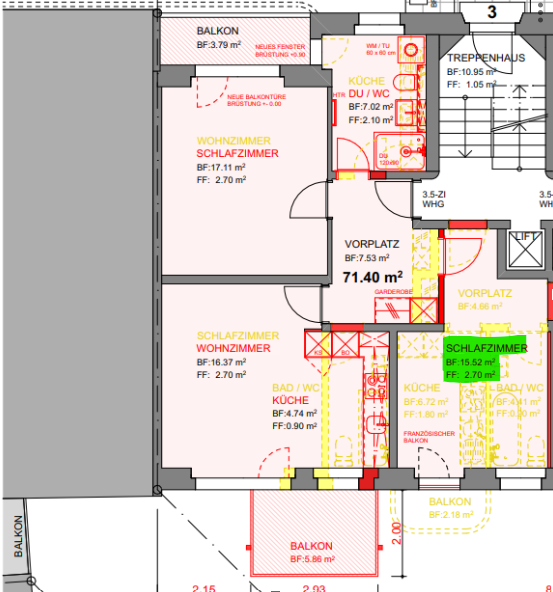 Room in a shared flat