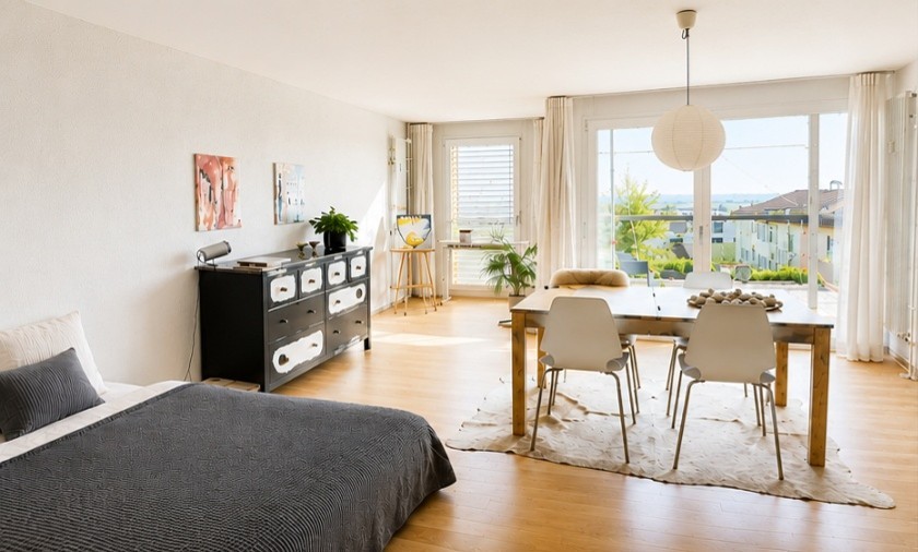 1 ½ rooms apartment