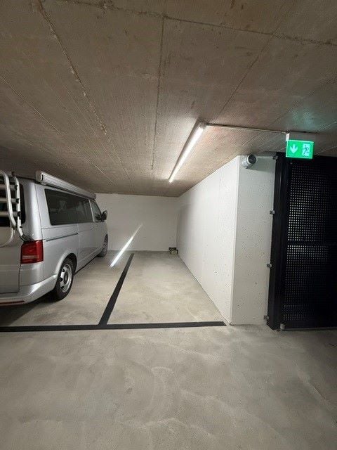 Covered bike parking