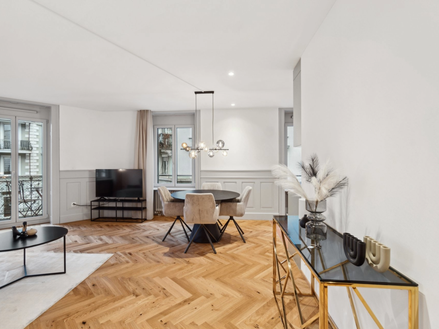 2 ½ rooms furnished flat