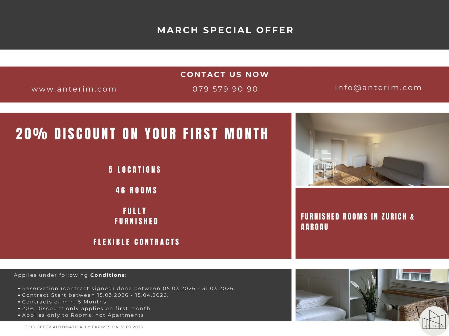 Zimmer in einer Wohngemeinschaft