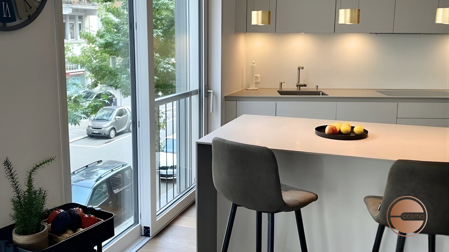 2 ½ rooms furnished flat