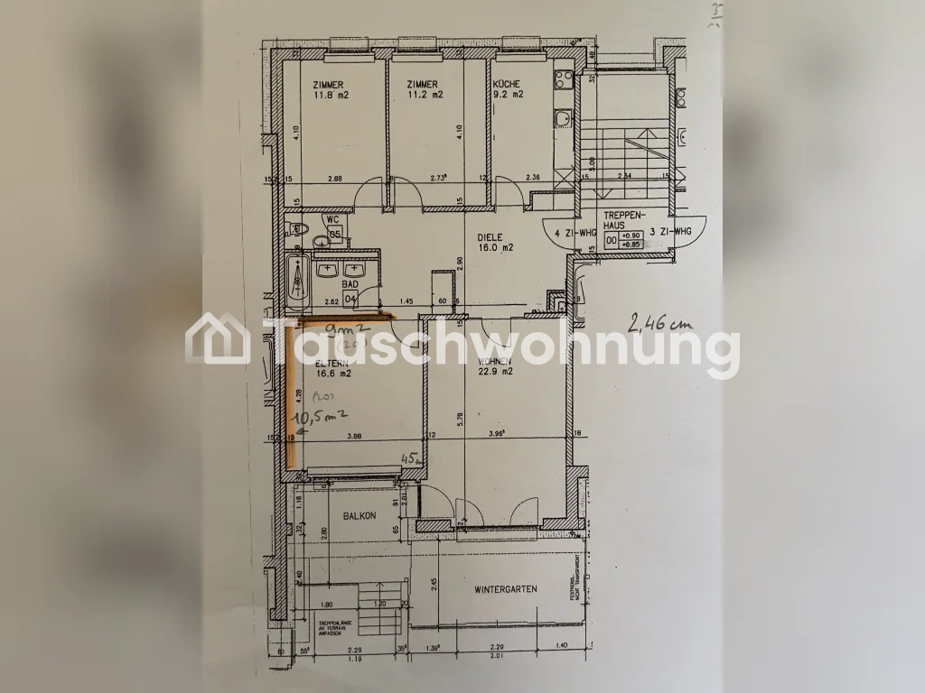 Appartamento di 4 ½ locali
