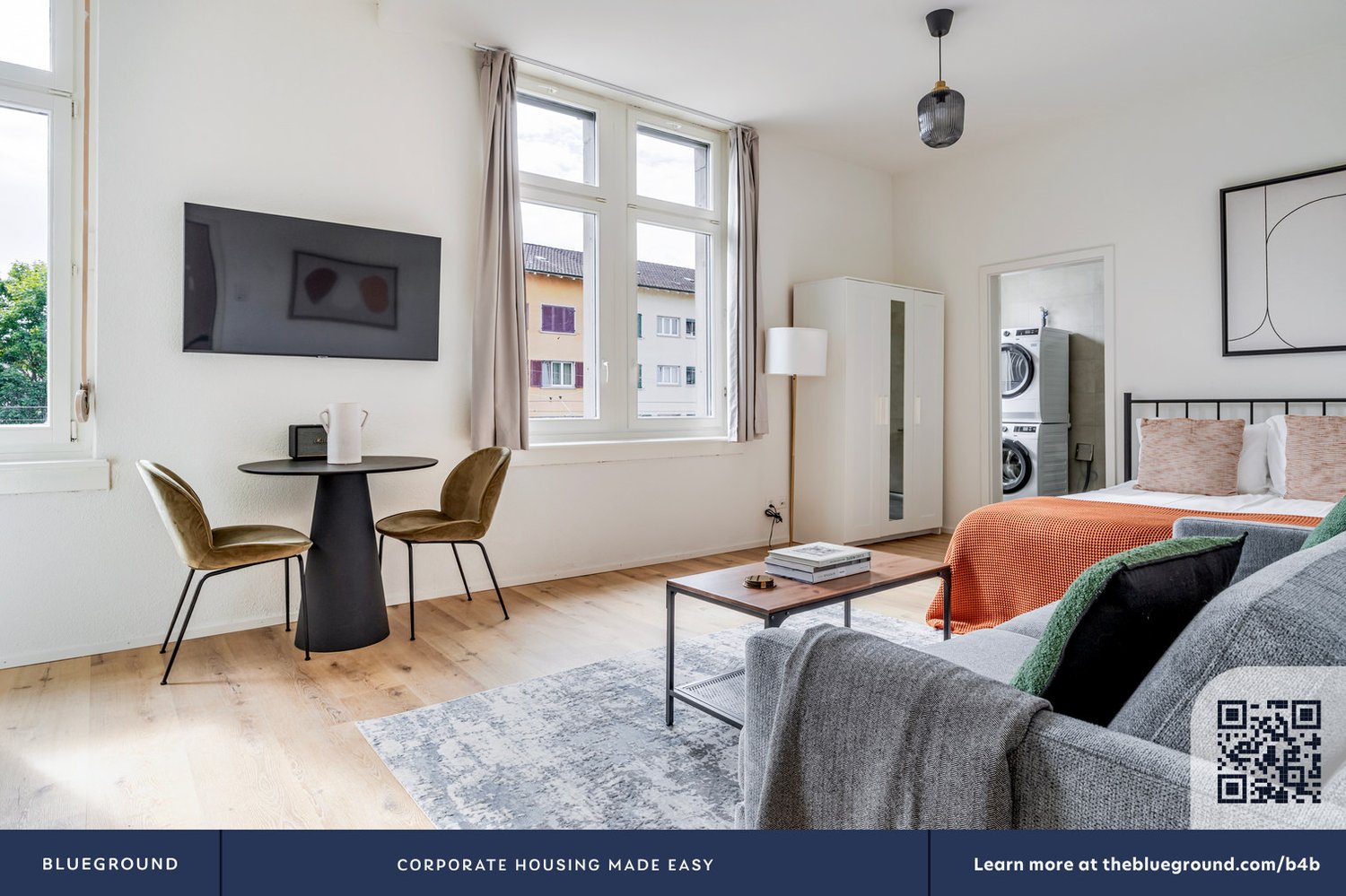 1 ½ rooms furnished flat