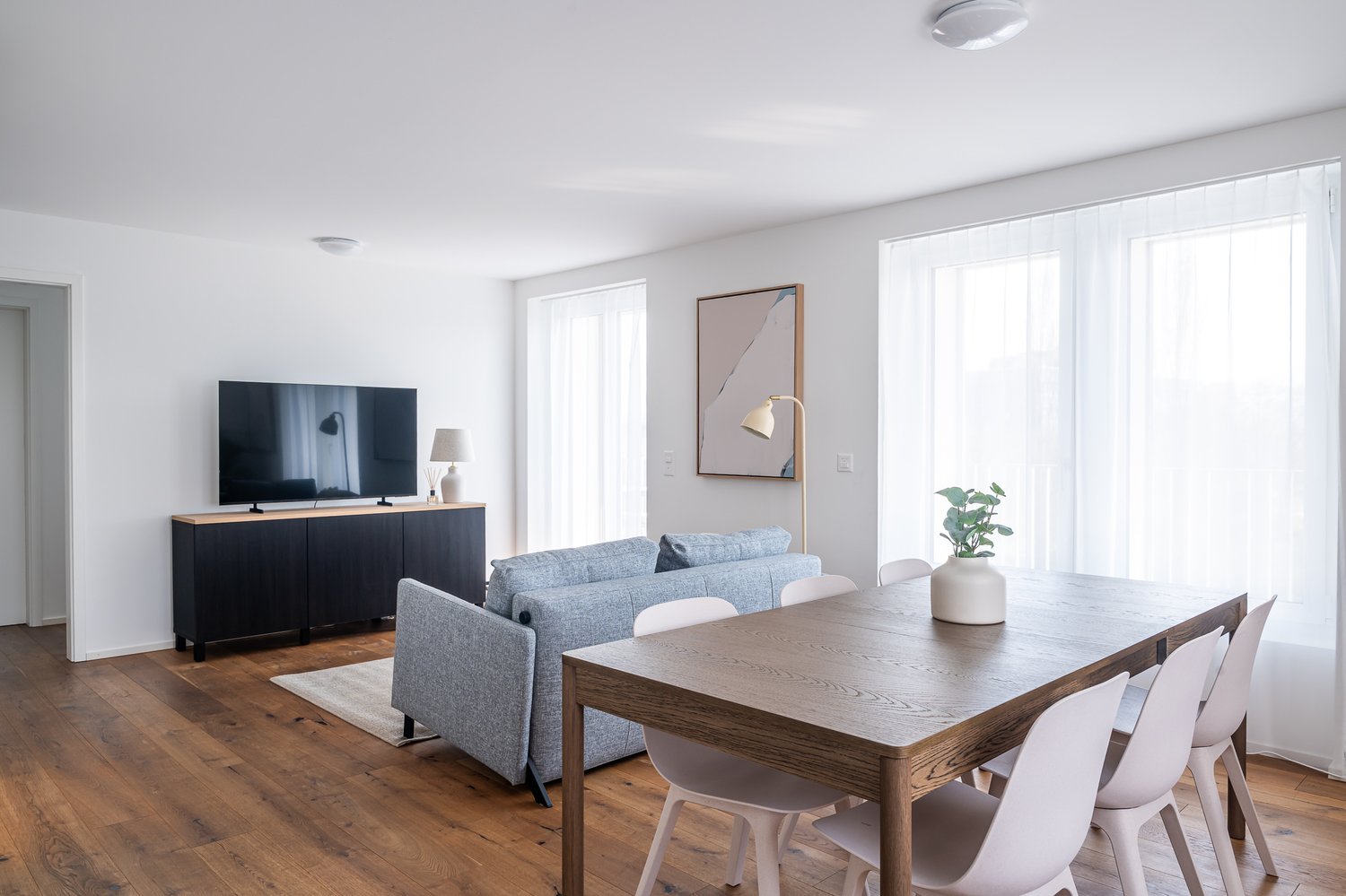 2 ½ rooms furnished flat