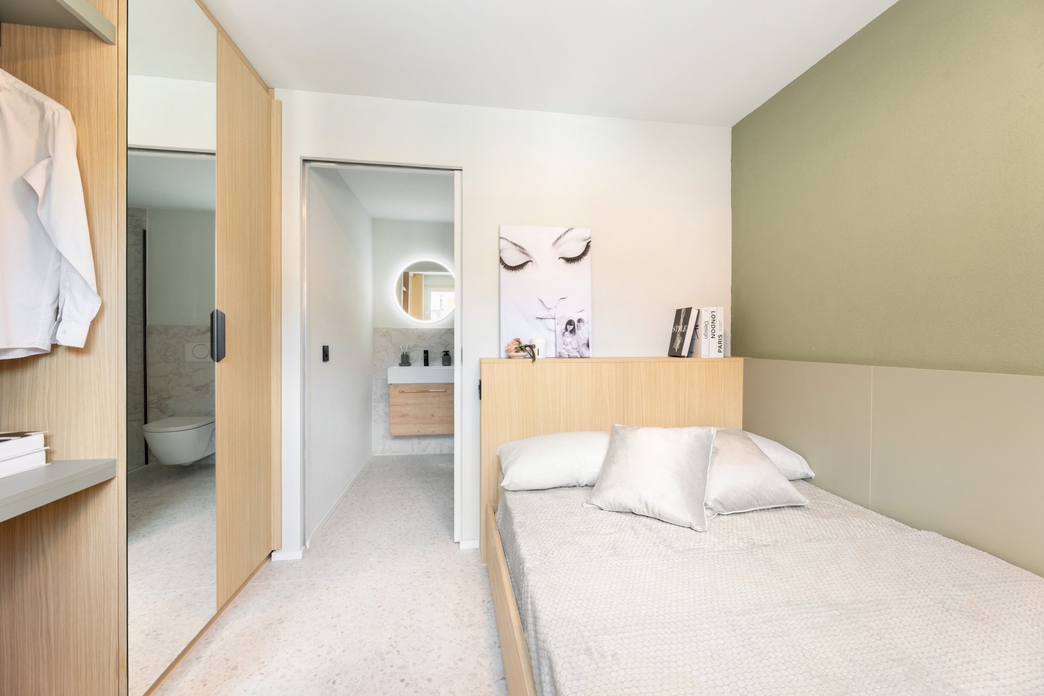 2 rooms furnished flat