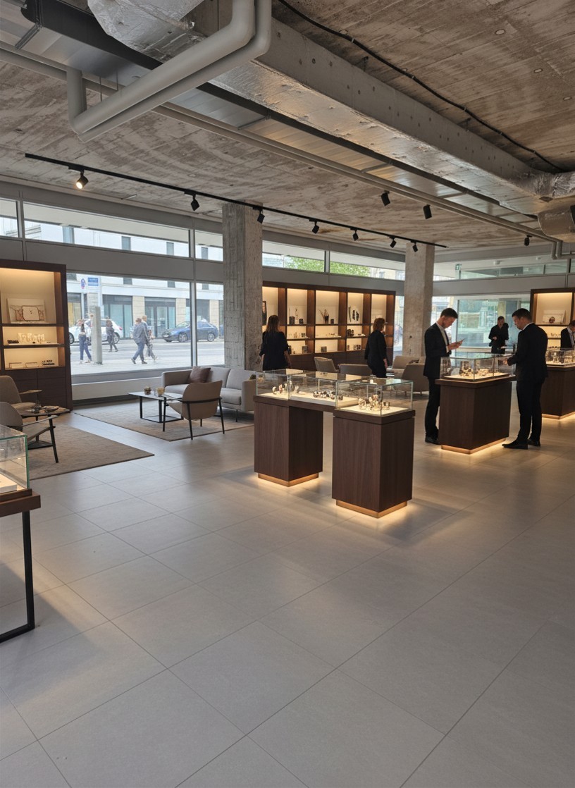 243m² shop