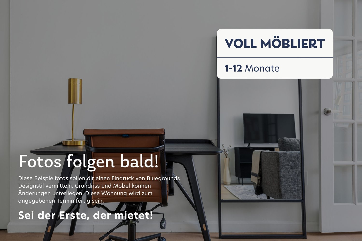 3 ½ rooms furnished flat
