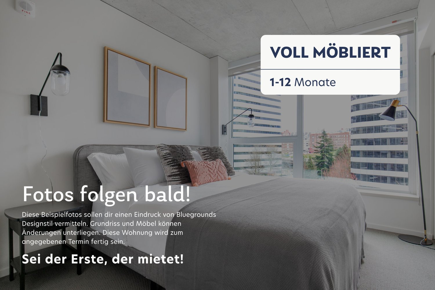 3 ½ rooms furnished flat