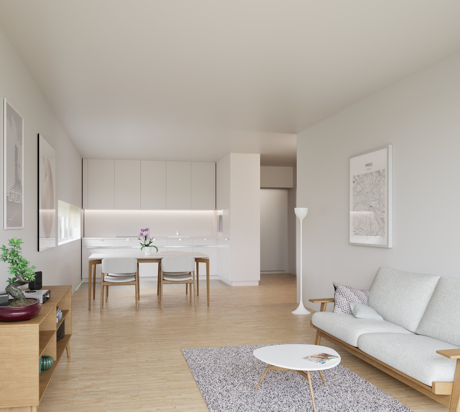 2 ½ rooms apartment