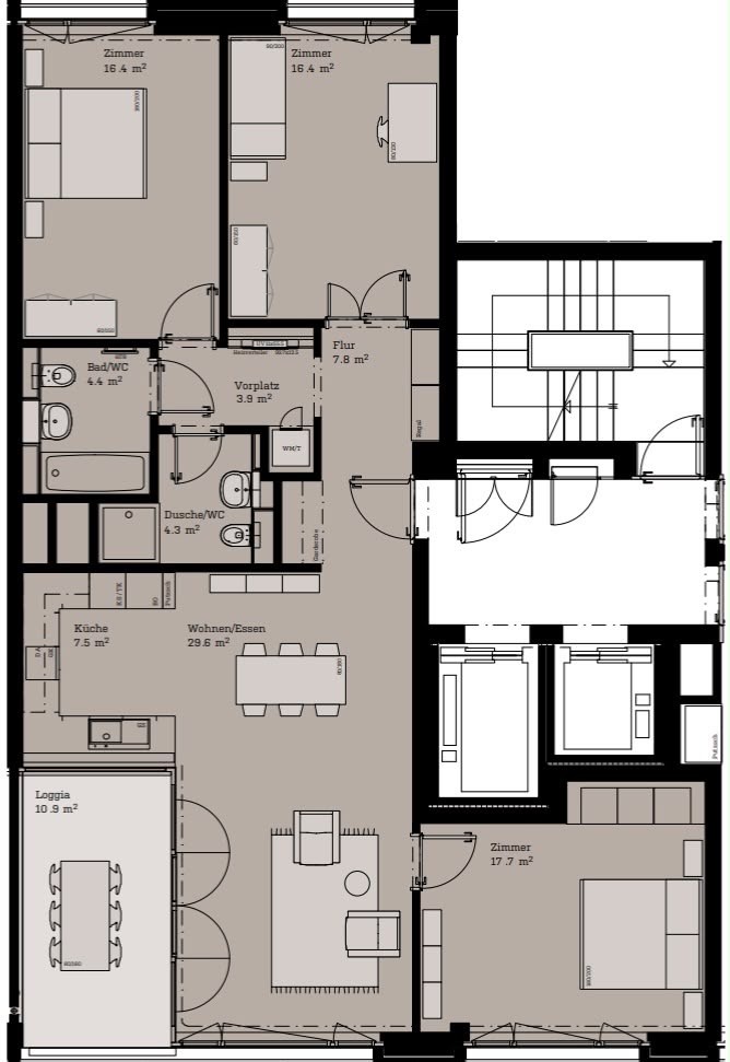 Room in a shared flat