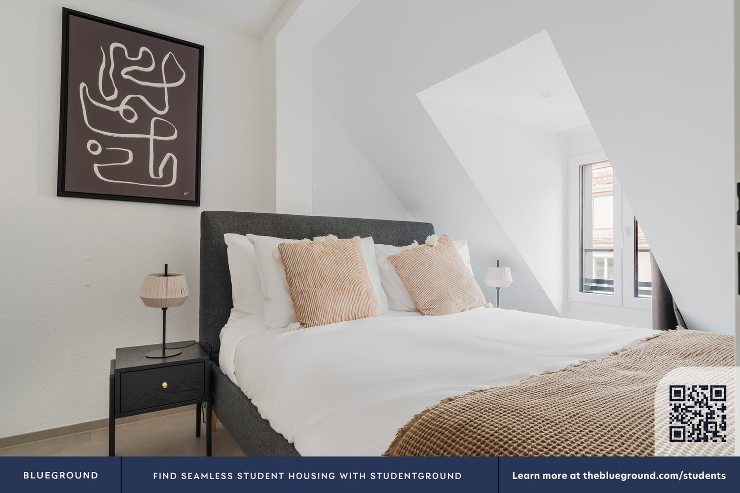 2 ½ pièces appartement meublé