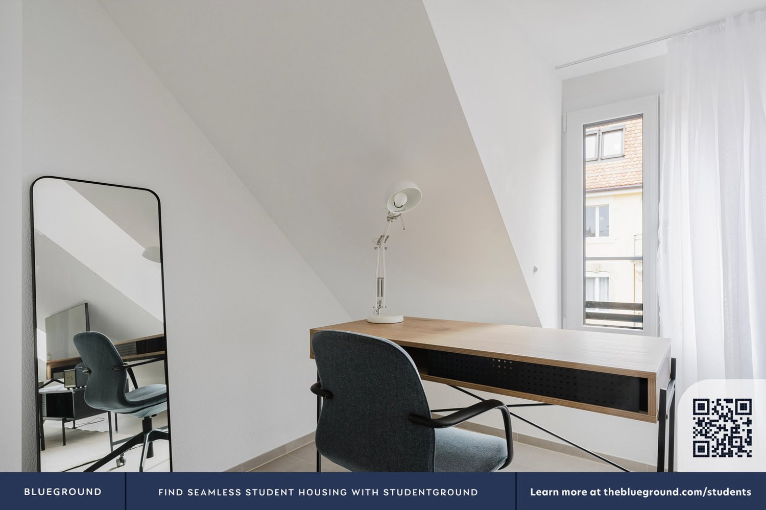 2 ½ pièces appartement meublé