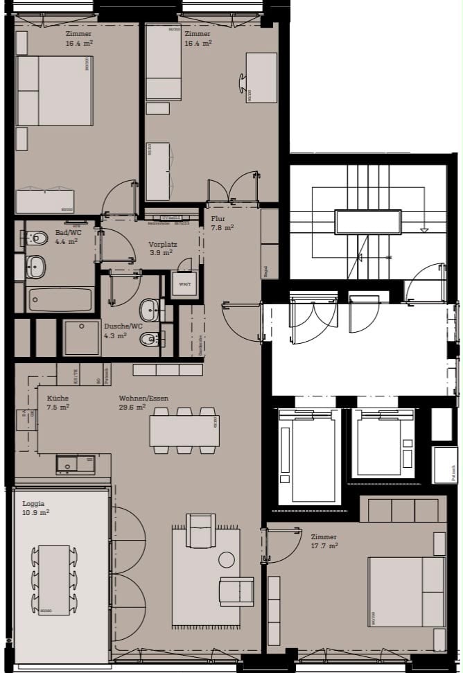 Room in a shared flat