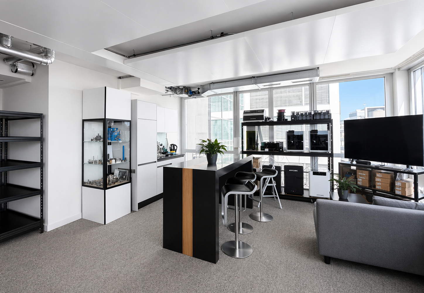 89m² office