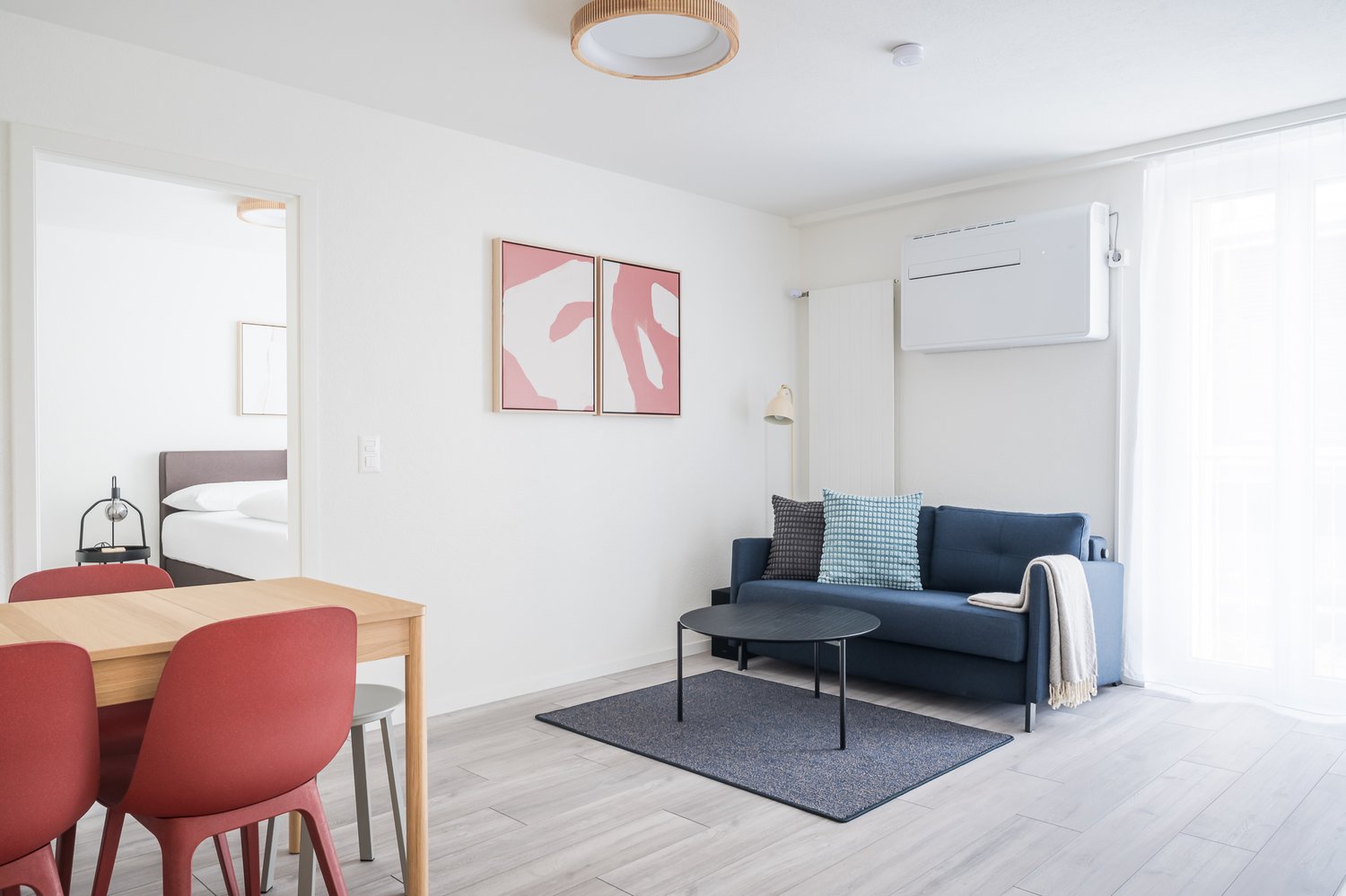 3 ½ rooms furnished flat