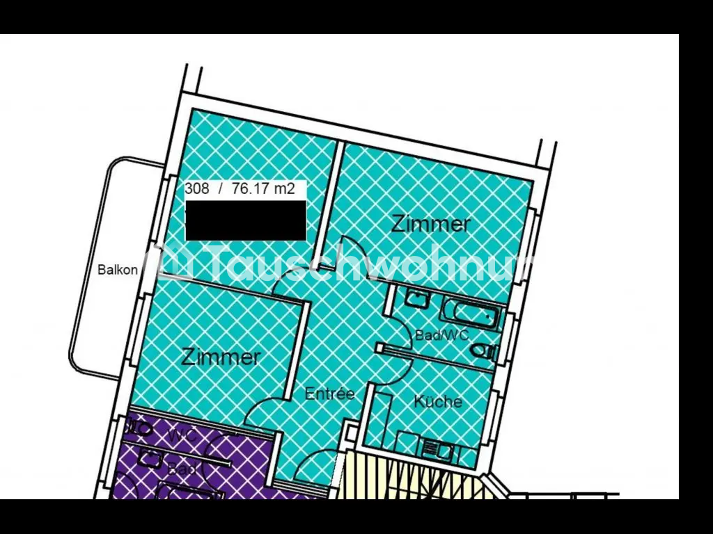 3 rooms apartment