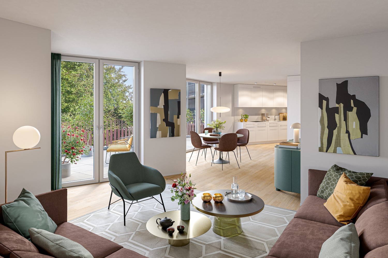 2 ½ rooms apartment