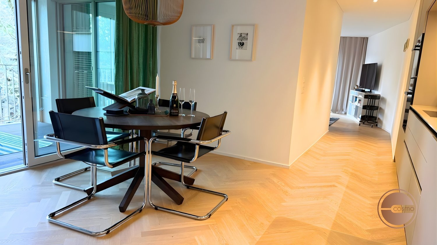 3 ½ rooms furnished flat