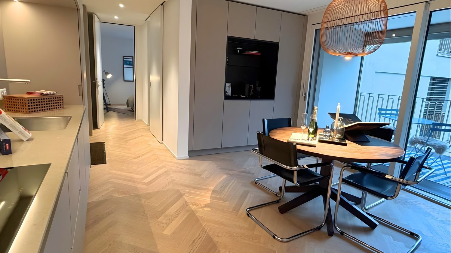3 ½ rooms furnished flat