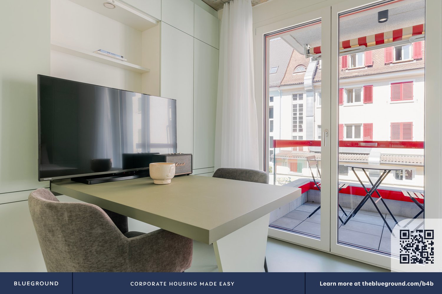 1 ½ rooms furnished flat