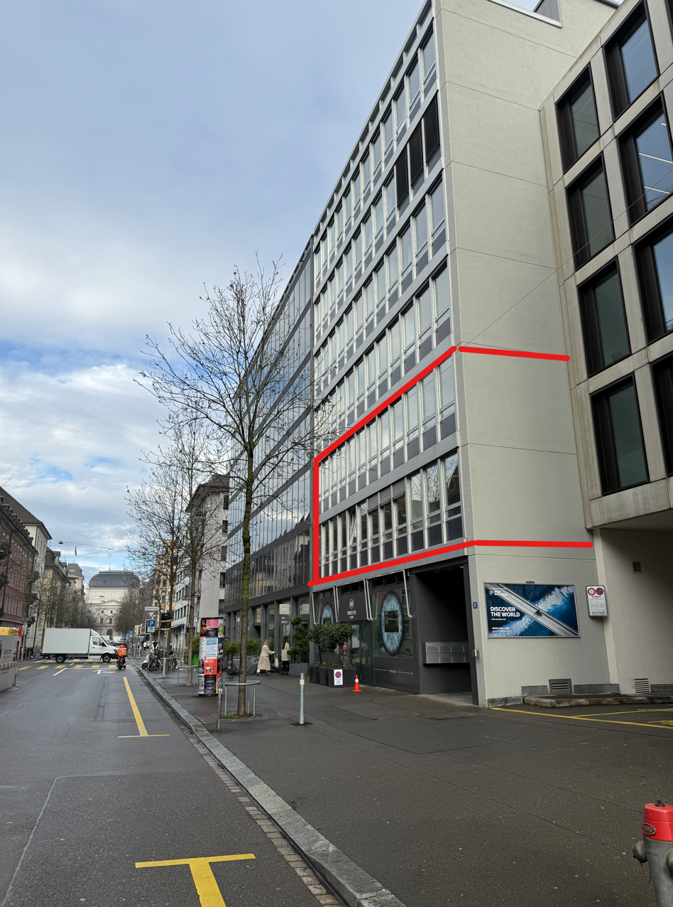 80m² office