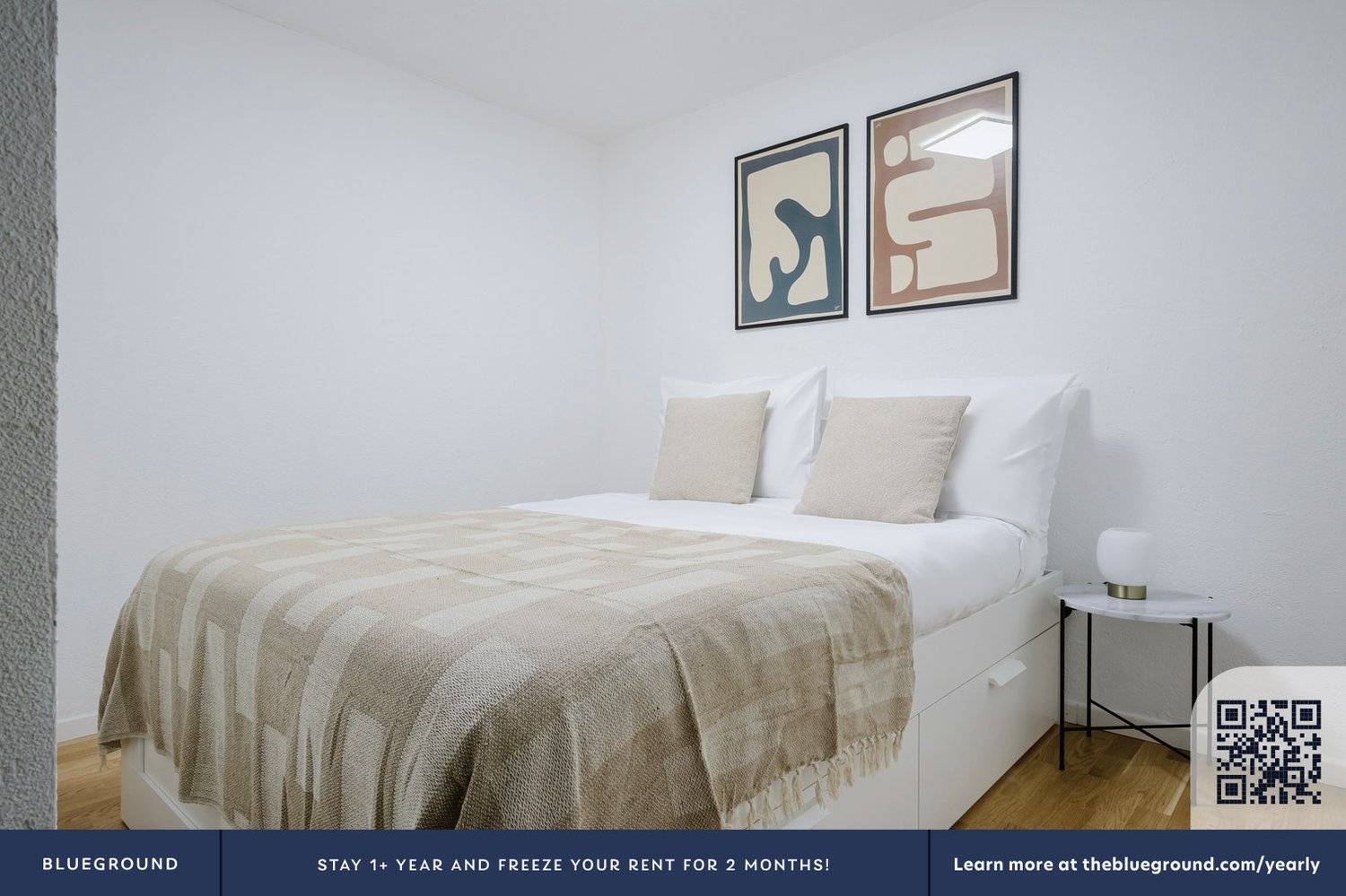 2 ½ rooms furnished flat