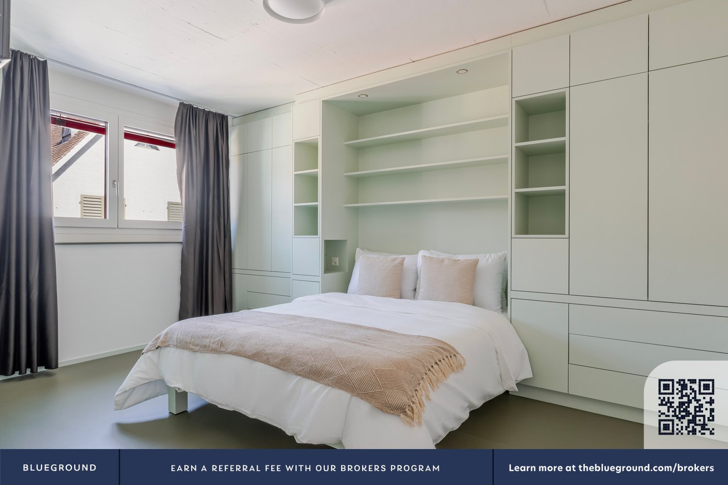 2 ½ rooms furnished flat