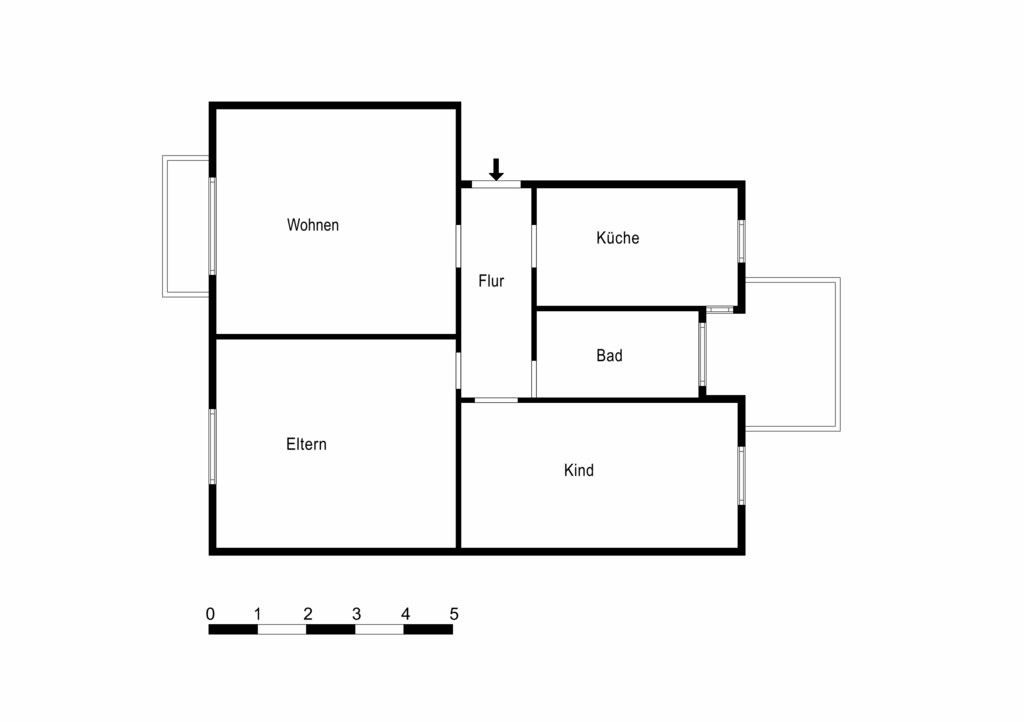 Appartement de 3 pièces